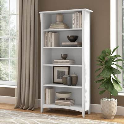 Khadesha 5 Shelf 63" Standard Bookcase