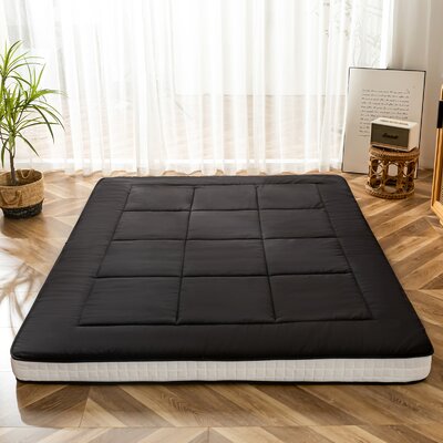 Etting 4" Padded Roll Up Floor Futon Mattress by Alwyn Home