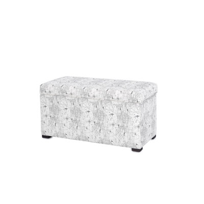 Birney Upholstered Flip Top Storage Bench by One Allium Way