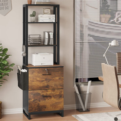 Mandip 2 Drawer Vertical File Cabinet by 17 Stories