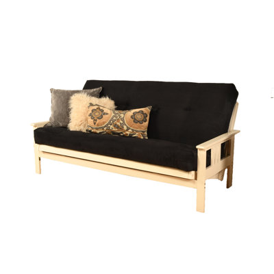 Johnte Full-Size Futon Frame and Full-Size Innerspring Mattress