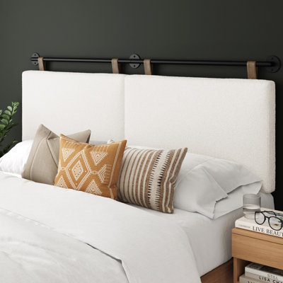 Boucle Upholstered Headboard by Latitude Run