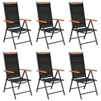 Finer Folding Teak Armchair by Arlmont & Co.