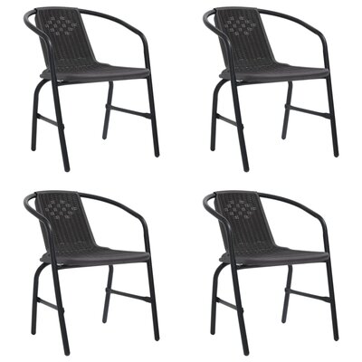 Guanaja Stacking Teak Armchair by Bayou Breeze