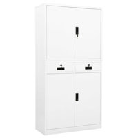 Filing Cabinet Storage Metal Cabinet with Shelves for Office Steel by Inbox Zero
