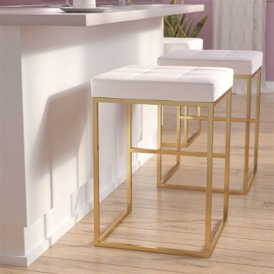 Pipe Counter Stool by Everly Quinn