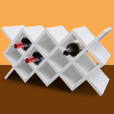 Insert Display Rack Wine Rack Lattice Can Hold Multiple Bottle Storage Racks by Latitude Run