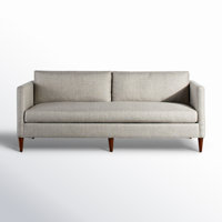 Clifford 87" Upholstered Custom Bench-Seat Sofa by AllModern