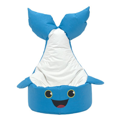 Whale Small Outdoor Friendly Classic Bean Bag by Zoomie Kids