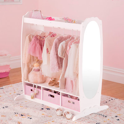 Kids Dress Up Storage Center Closet by Guidecraft