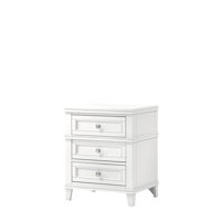 Deguzman 3 Drawer Nightstand W/USB by Gracie Oaks