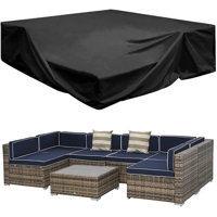 Water Resistant Patio Sectional Cover For Outdoor Furniture by Arlmont & Co.