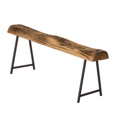 Bishr Wood Bench by Loon Peak
