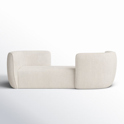 Orbit 70" Boucle Chaise Lounge by Wade Logan