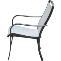 Elef Stacking Patio Dining Armchair by Red Barrel Studio