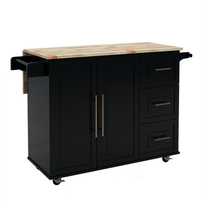 Kitchen Island on Wheels,Kitchen Island,Rolling Kitchen Island,Kitchen Island Cart by Red Barrel Studio