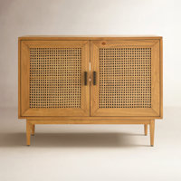 Genie Solid Wood 2 - Door Accent Cabinet by Joss & Main