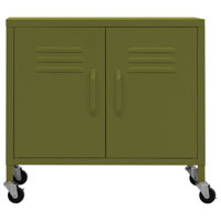 Storage Cabinet Freestanding File Cabinet with Shelves for Office Steel by Inbox Zero