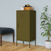 Storage Cabinet Freestanding File Cabinet with Shelves for Office Steel by Inbox Zero