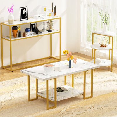 3 Piece Coffee Table Set by Everly Quinn