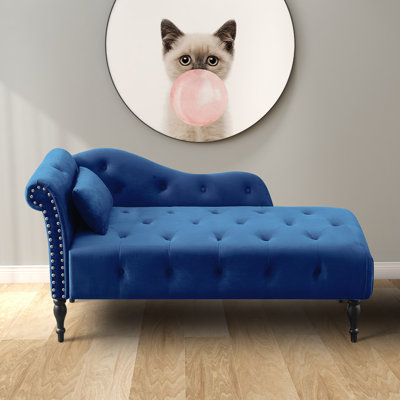 Earldene Tufted Left Recessed Arm Chaise Lounge by Rosdorf Park