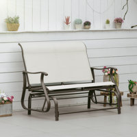 Outdoor Rocking Metal Chair by Red Barrel Studio