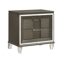 Bridgnorth 2 Drawer Nightstand by Rosdorf Park