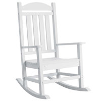 Outdoor HDPE Rocking Chair For All - Weather Use by Red Barrel Studio