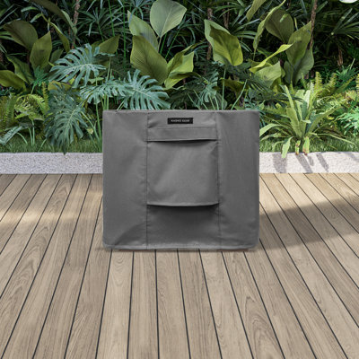 Heavy-duty 16” Ottoman Patio Cover by Latitude Run