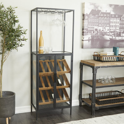 Aslean Modern Standing Wine Rack by Wade Logan