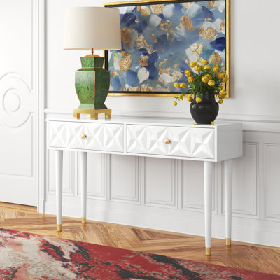 Bethli 55" Console Table by Wade Logan