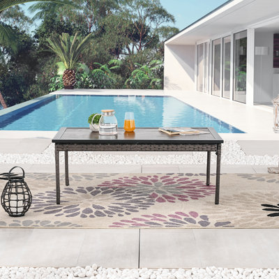 Aalaysia Steel Side Table by Bayou Breeze