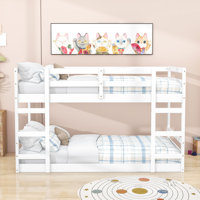 Emirhan Wooden Bunk Bed by Harriet Bee