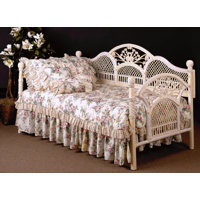 Sophia Daybed In Whitewash With Trundle by Red Barrel Studio