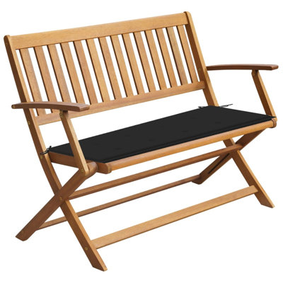 Wooden Garden Bench by Red Barrel Studio