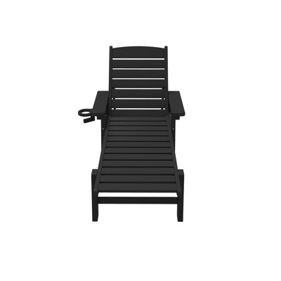 Grzedzinska Reclining Outdoor Lounge Adirondack Chair by Rosecliff Heights