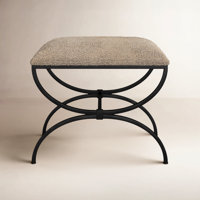 Iveta Iron Accent Stool by Birch Lane