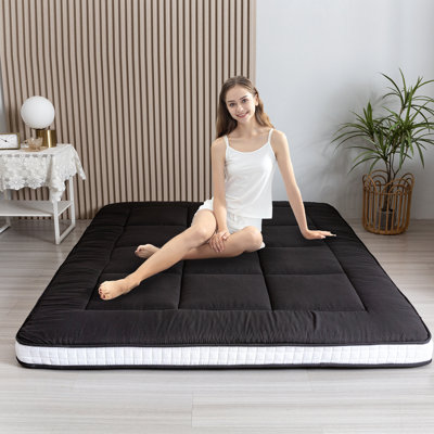 Agyen 4" Padded Floor Futon Mattress by Alwyn Home