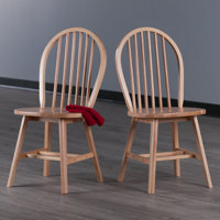 Divi 2-pc Chair Set, Natural by August Grove