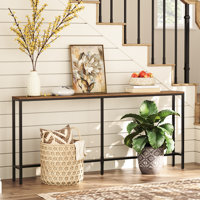 Prebo Console Table Narrow Long Sofa Table by 17 Stories