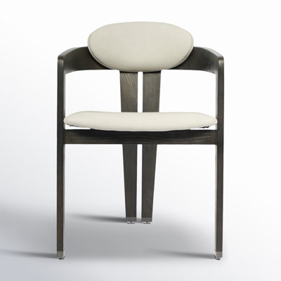 Blynn Vegan Leather Dining Armchair by AllModern