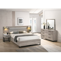 Earvin Upholstered Standard 5 Piece Bedroom Set by Latitude Run