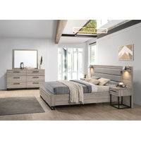 Earvin Upholstered Standard 5 Piece Bedroom Set by Latitude Run