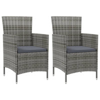 Patio Dining Armchair with Cushion by Red Barrel Studio