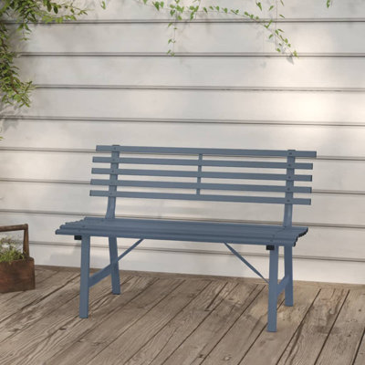 Steel Garden Bench by Latitude Run