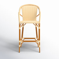 Popplewell Patio Bar Stool by Birch Lane