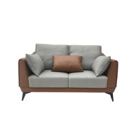 Willmuth Microfiber Pillow Top Arm Loveseat by Orren Ellis