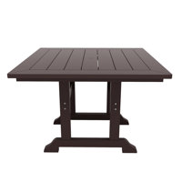 Alirah Plastic Dining Table by Lark Manor