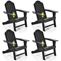 Emest Patio PE Adirondack Chair by Rosecliff Heights