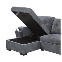 Reversible Sleeper Sofa and Chaise by Latitude Run